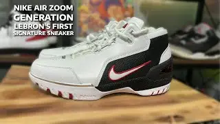 LeBron's first iconic signature sneaker | Nike Air Zoom Generation Unboxing & Review
