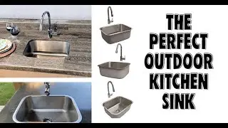 The Perfect Outdoor Kitchen Sink | RCS Gas Grills