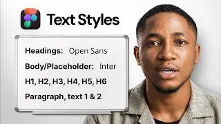 Figma Text Styles Explained for Beginners (How to Build a Typography System – UI/UX Design System)