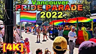 VANCOUVER PRIDE PARADE 2022 | Full | Robson Street, Vancouver, BC 🇨🇦