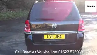 LV11JHA Vauxhall Zafira EXCLUSIV CDTI ECOFLEX 1.7l BEADLES VAUXHALL MAIDSTONE