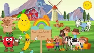 Joyful Farm Adventures: Fun English Learning for Kids!| Happy Farm - DreamKids TV