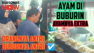 BUBUR AYAM BRUTAL CIKARANG VIRAL | SAMPAI LUBER  #viralbuburayam #kulinercikarang