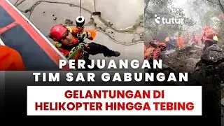 Detik-Detik Dramatis Pencarian ATR 42-500 di Bulusaraung: Gelantungan di Helikopter hingga Tebing