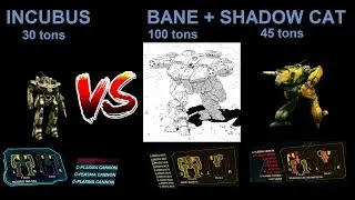 Player Highlight: Ricky Spanish - Incubus vs Bane and Shadow Cat! | MechWarrior Online