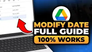 How To Modify Date On Google Drive (𝟮𝟬𝟮𝟲) | 100% WORKS | NO Yapping, To The Point! | FAST & EASY