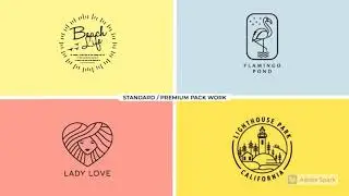 I will design 2 modern minimalist logo free vector files