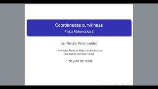 Clase 7: Coordenadas curvilíneas
