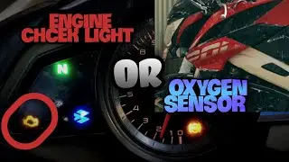 NS200 ENGINE CHECK LIGHT blink PROBLEM ❌SENSOR