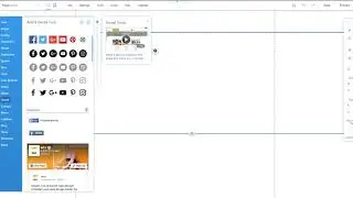 how to add social options in wix