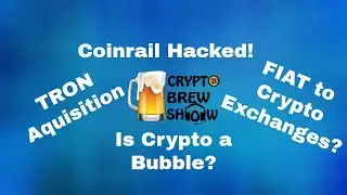 Is Crypto a Bubble? Coinrail hacked, Swarm equities, Fiat to Crypto Exchanges and more!