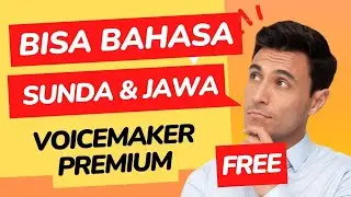 Voice Maker Bahasa Jawa Dan Bahasa Sunda | Merubah Teks Ke Suara Manusia - Text To Speech Online