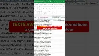 2 nouvelles fonctions texte dans Excel
