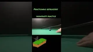 #billiard #retroceso  #poolbilliard  #drawshot  #trickshot