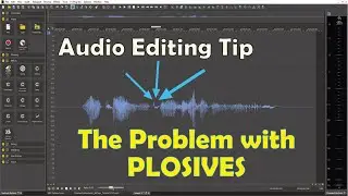 Audio Editing Tip for Voiceover Artists - Editing Plosives #audioediting #voiceoverartist