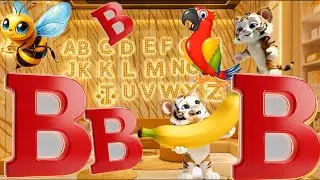 The B Song | Balloons, Bees, Books & More! | Alphabet Learning Fun | Tiger Cub Princess 🅱️🎈🐝