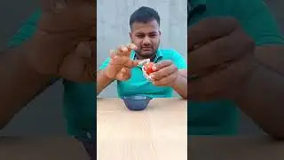 Tomato and Colgate Experiment | #shorts