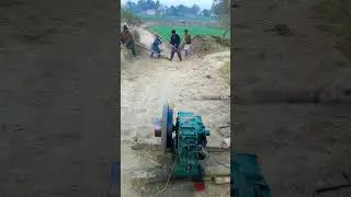 Tyre stunt man start diesel engine 😱😱