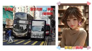 Hong Kong Bus KMB 九龍巴士 AVBWU114 @ 84M Volvo B9TL 富安花園 樂富 富安花園