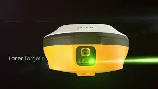 Introducing the eSurvey eRTK25: The Visual GNSS Receivers with Laser Precision