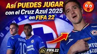  ¡CRUZ AZUL ACTUALIZADO! 😱 Fichajes 2025 en FIFA 22 (Liga MX revive) 