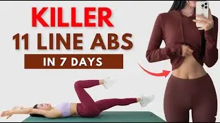 10 MIN ABS WORKOUT🔥 Visible Abs, 11 Line, Belly Fat Loss | BEGINNER FRIENDLY | Emma Fit