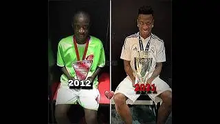 Glow up in 9 years🤩 #footballshorts #football #edit #footballedit #trending