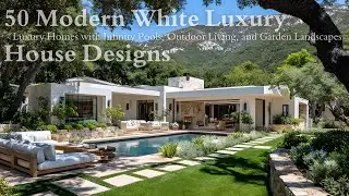 50 Modern White Luxury House Designs With Private Pools And Scenic Mountain Retreat Views
