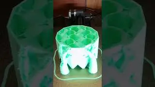 Ghostly Pursuit: Low Poly Ghost from Pac-Man 3D Print Timelapse 👻🕹️ #RetroGaming #3DPrinting