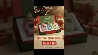 Christmas offer 3Pcs Combo Pack of ADIHAM PERFUMES MRP  2999/-Only 999/- Limited Offer For CHRISTMAS