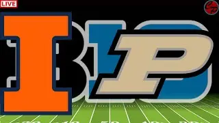 Illinois vs Purdue Week 6 Big Ten College Football Live Game Cast & Audio