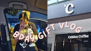 last minute gift preparation vlog 🎁 | money gift idea, celsius coffee review (in description)
