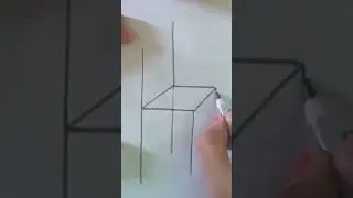 Chair drawing creative art #chair #drawing #technique #art #reels #shorts