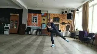 Flying Charleston solo jazz dance move