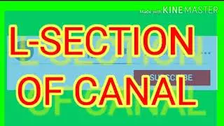 L-SECTION OF CANAL