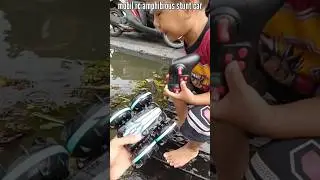 coba mainkan dulu ihsan mobil rc amphibious stunt car