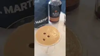 Эспрессо мартини с ирландским кофе Black Twist и кофе Святого Мартина