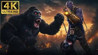 King Kong vs Thanos | Epic Battle to Rescue Captain Carter