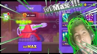 Tank stars Gameplay - level max tank toxic review!!!