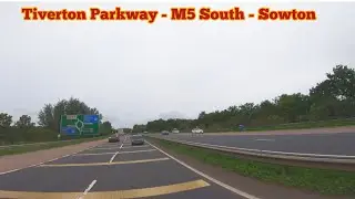 A drive with us production 04/08/23  Tiverton Parkway - M5 - Exeter Devon England West Country GoPro