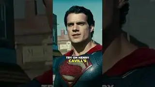 David Corenswet WORE Henry Cavill's SUPERMAN SUIT for his SCREEN TEST