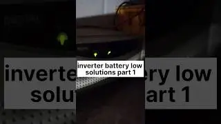 inverter battery low problem solution part 1|| इन्वर्टर बैटरी लो प्रोब्लम #shorts #ytshorts