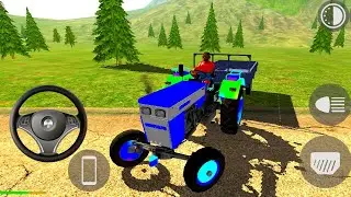 Rangeen Swaraj Tractor Colorful Power Ride Indian Car Simulator x Indian Bike Driving 3D Viral Fun!