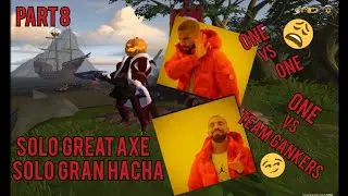 Albion Online, Solo PvP - Open World - Solo Gank / Great Axe - Gran Hacha - 8
