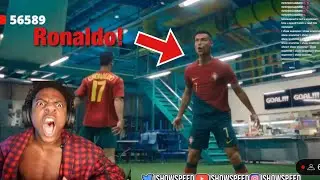 IShowSpeed reacts on World Cup NIKE  AD 2022!