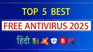 Top 5 Best Free Antivirus Software 2025 | Hindi हिंदी