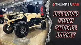 Увеличьте объем хранения на вашем Can-Am с помощью багажника на капот Defender от Thumper Fab