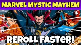 REROLL FASTER WITH MULTI-INSTANCE! | Marvel Mystic Mayhem | TapScreen Gaming