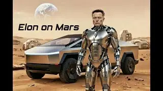 Elon on Mars 🚀 Cybertruck & Robots Dance💥✨ A futuristic AI-generated dance track straight from Mars.