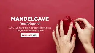 Mandelgave fra R&oslash;de Kors butik